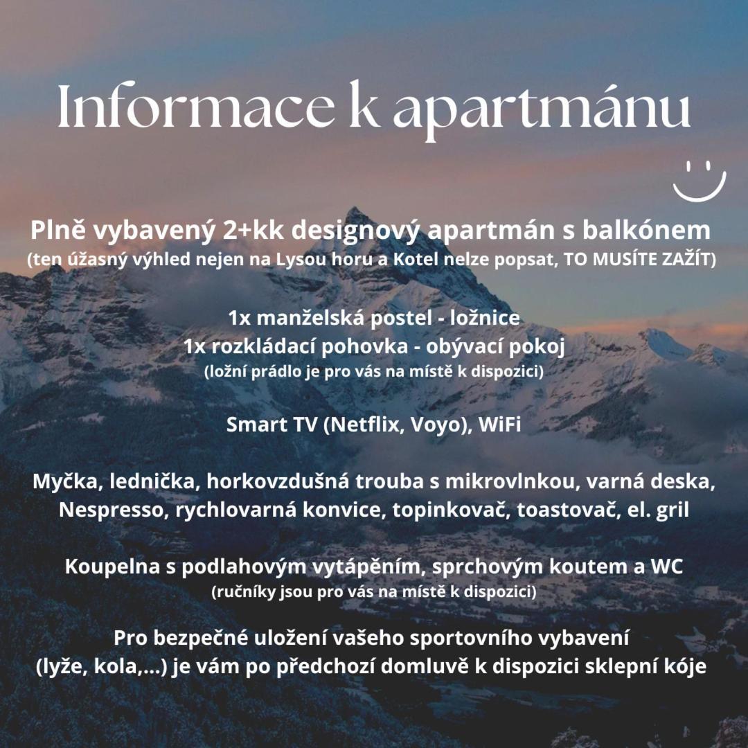 Apartman Vista Rokytnice 로끼뜨니쩨나드이제로우 외부 사진